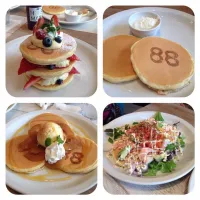 Snapdishの料理写真:Pancakes!|Chakoさん