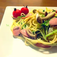 Snapdishの料理写真:簡単和風パスタ|ちーさん