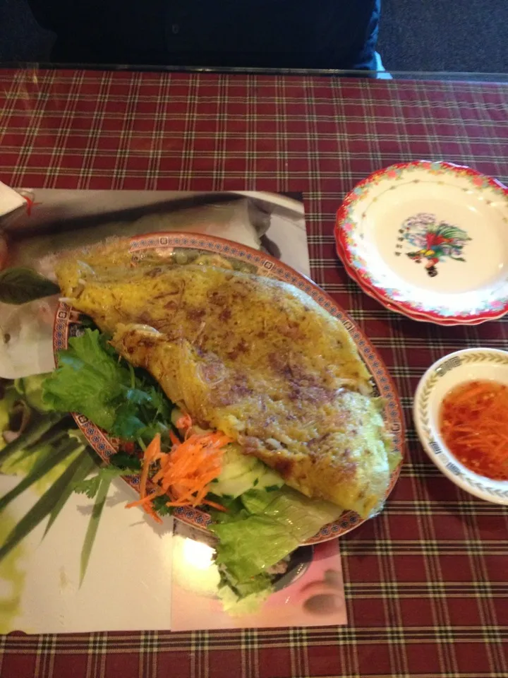 Vietnamese pancake @ Long Thanh in Indianapolis , Indiana|marylouさん