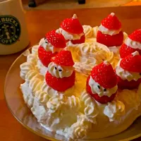 Snapdishの料理写真:ショートケーキ|sevenfrontさん