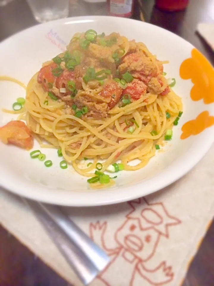 フレッシュトマトとツナのパスタ|morimi32さん