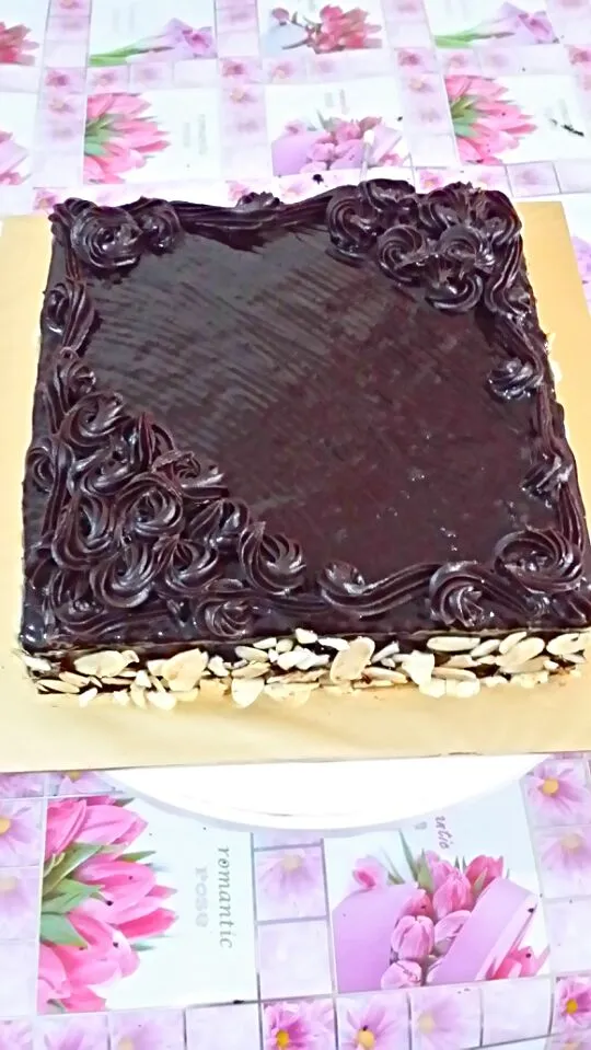 Choc moist choc fudge cake|siti ruzitaさん