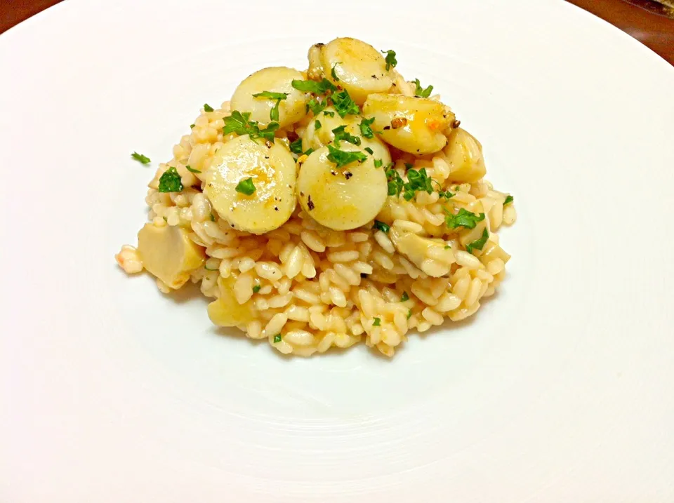 Scallop Risotto|Nick Ekasinghさん