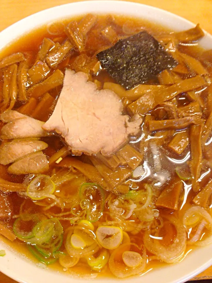 Snapdishの料理写真:メンマラーメン 「竹の家」|Riekoさん