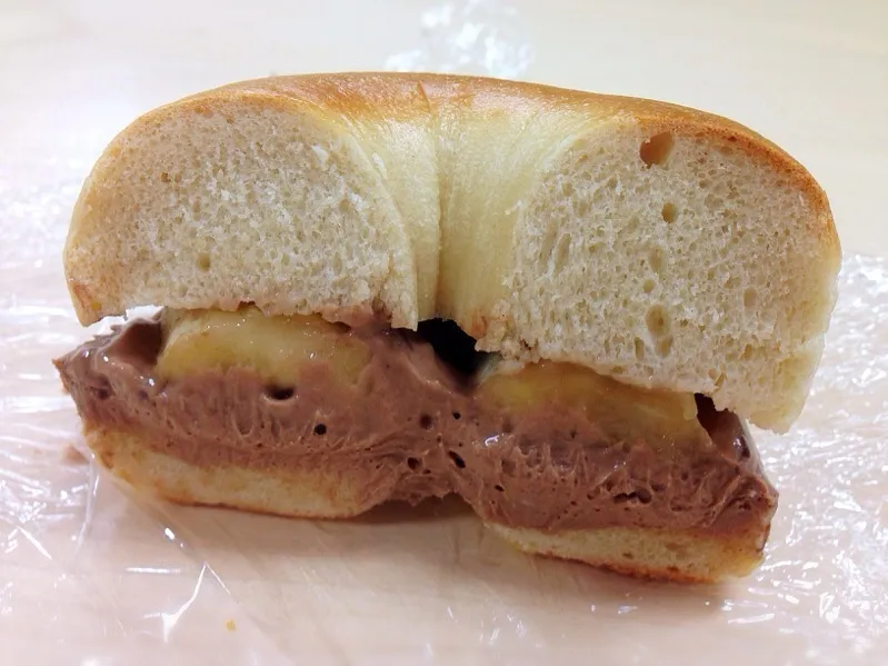 Chocolate Banana Bagel|chan mitsuさん