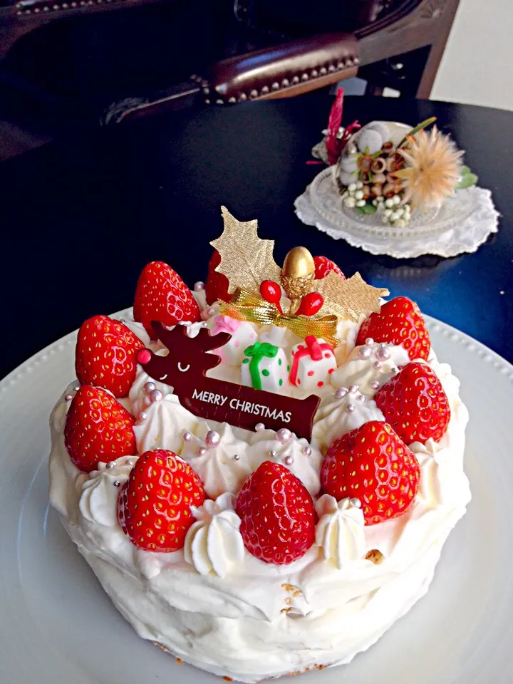 Snapdishの料理写真:Xmas ケーキ2013♡|笠間志乃さん