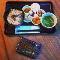 Snapdishの料理写真:Simple organic meals for our early dinner|@projecthoneypotさん