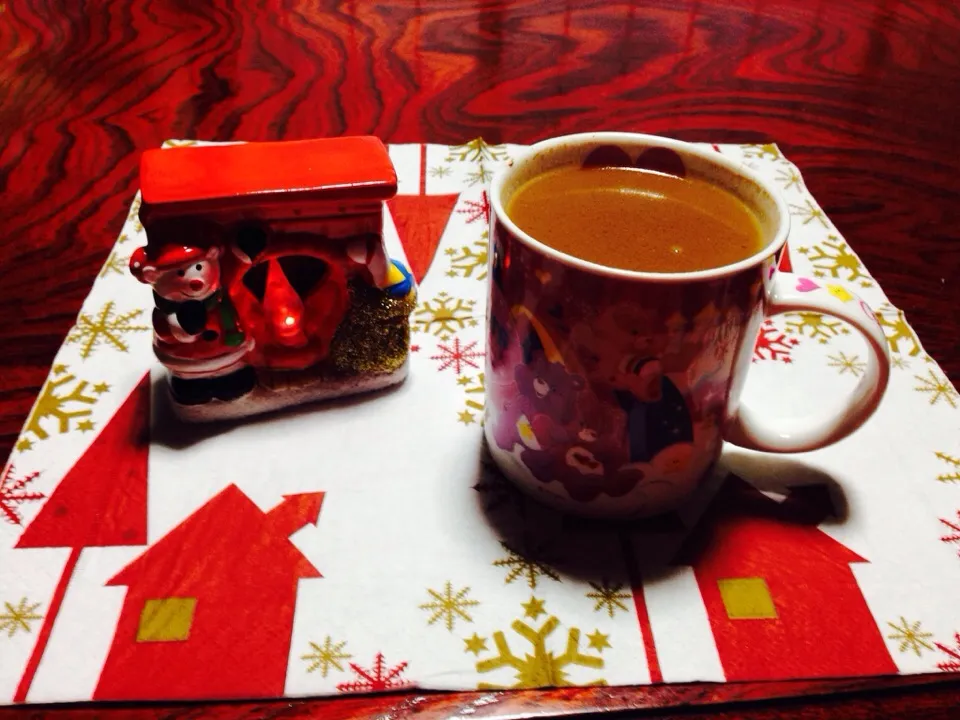 Snapdishの料理写真:Cocoa,a philippine hot chocolate.its  famous drink during december or christmas|Twinkleさん