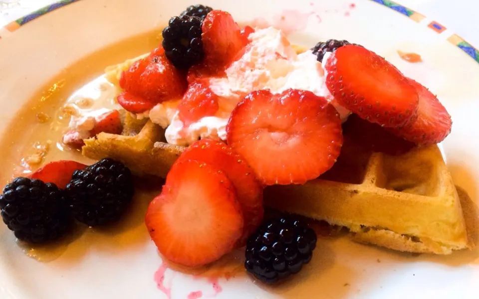 Belgian Waffle from Mission Inn Riverside|sooprcoolchicaさん