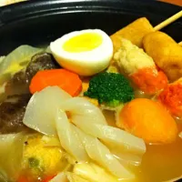 Fish ball soup with vegetables|Junga Yooさん