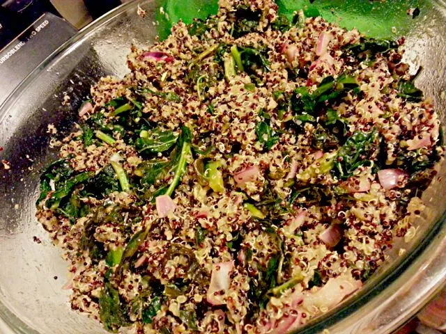 Savory Quinoa with Kale (Esalen recipe)|Juliane Tomlinさん