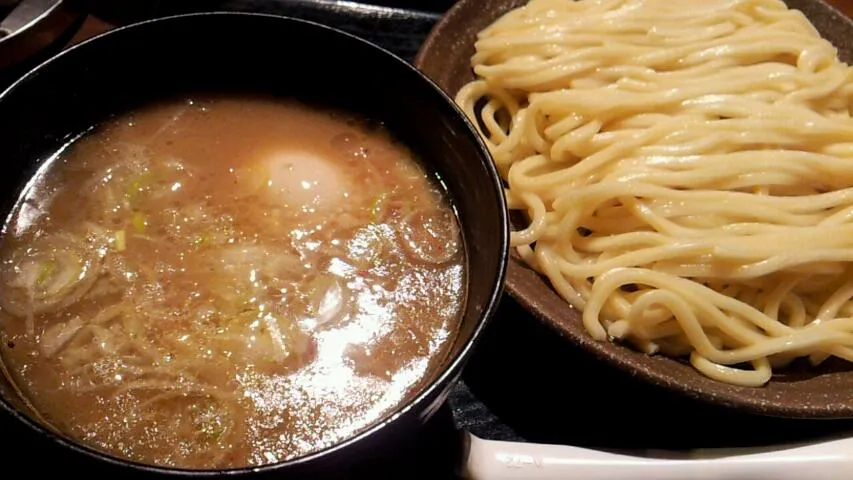 煮半熟玉子つけ麺|まゆまゆさん