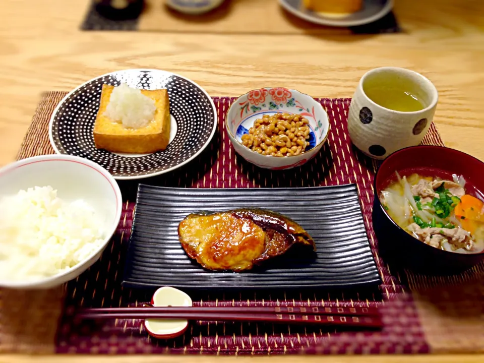 鰤の照焼き|ゆきぼぅさん