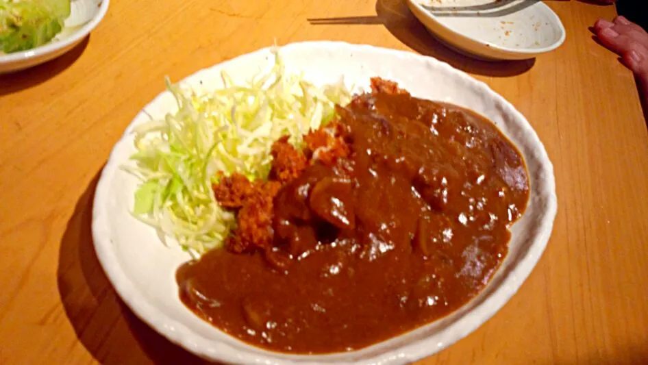 チキンかつのカレー掛け|哲さん