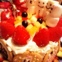 Snapdishの料理写真:クリスマスケーキ|ほしさん