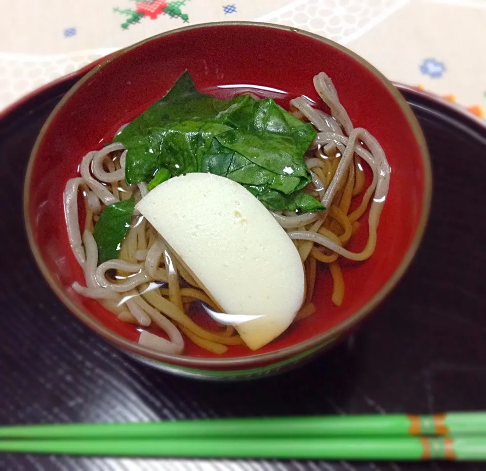 しゃぶしゃぶの後の年越し蕎麦。今年も終わりですねぇ|リュカさん