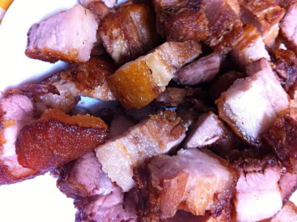 Crispy Liempo (Deep-fried Pork belly)|🍑Foodtrip Unlimited🍴さん