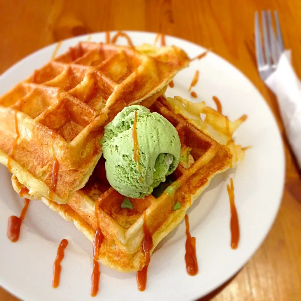 Belgium waffle.|ohmylifesparklesさん