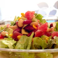 Snapdishの料理写真:Tuna and Avocado Italian Beans Salad|Rocoさん