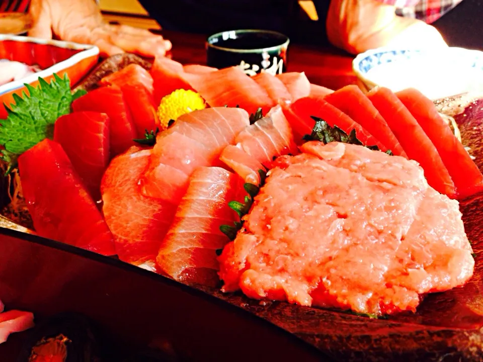 Morning sashimi|Kirsten Adachiさん