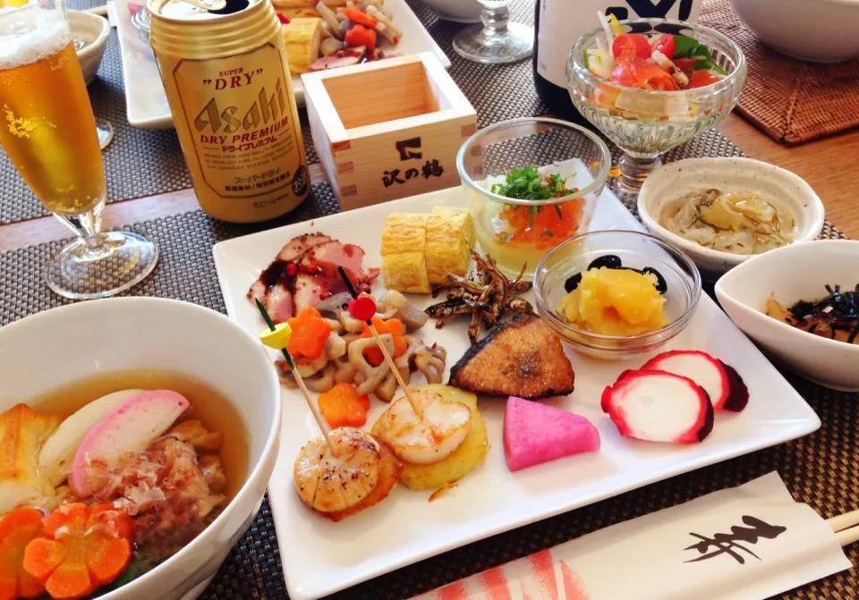 🎍謹賀新年🎍我が家のおせち＆お雑煮|ピロさん