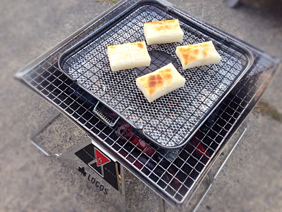 釣り場で餅ぃ〜(*≧艸≦)|のりさん