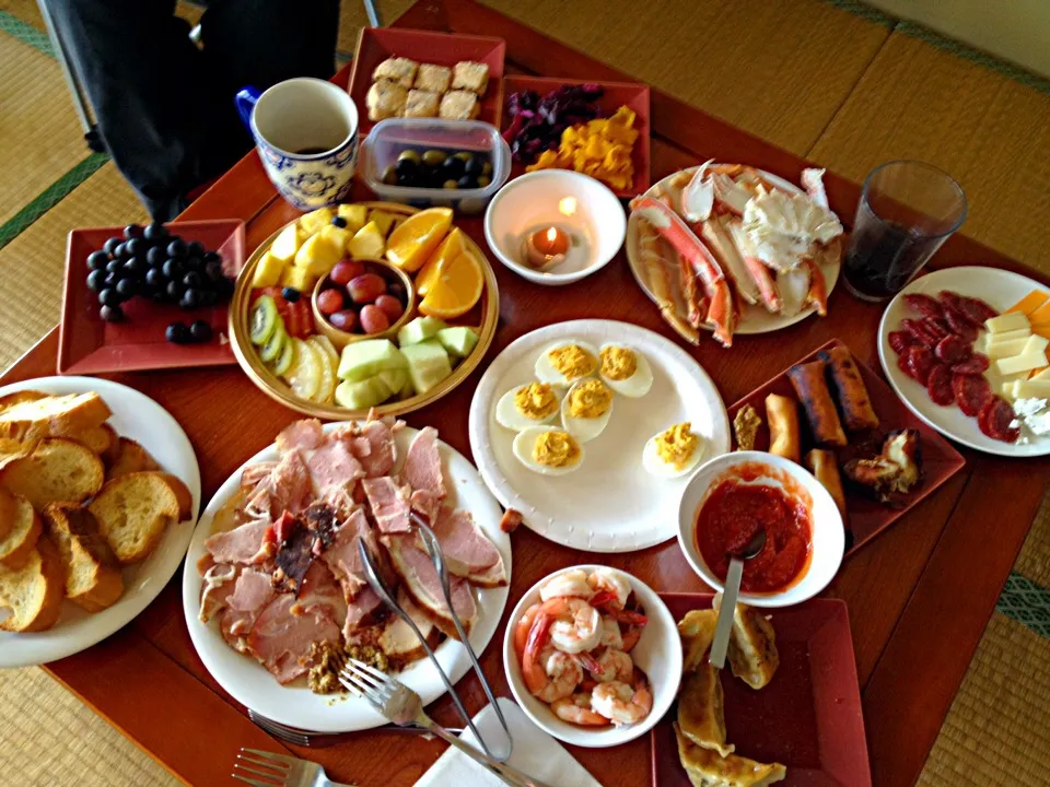 New Years snacking buffet|lauren shannonさん