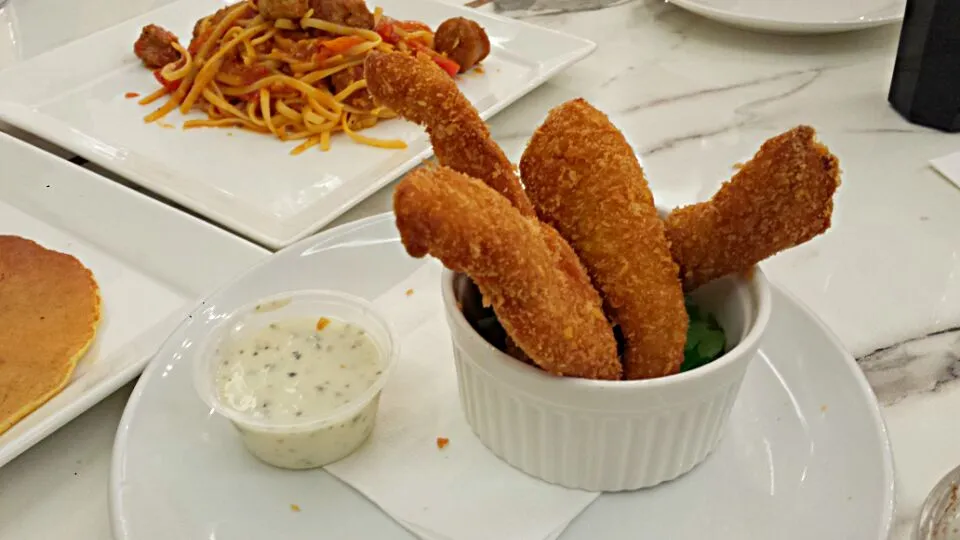 Breaded fish sticks|genさん