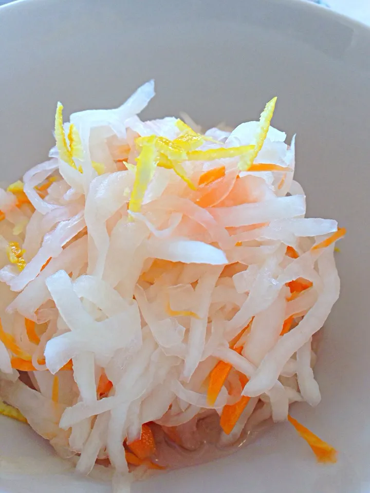 なます Pickled daikon and carrots|Funky Chefさん