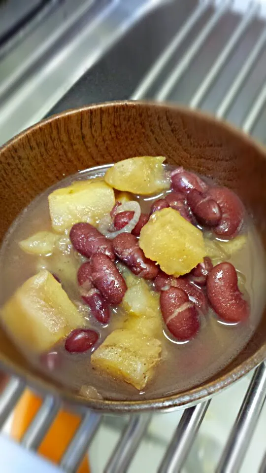 Brenebon soup (red kidney with sweet potato)|laksmi nurul ismiraさん