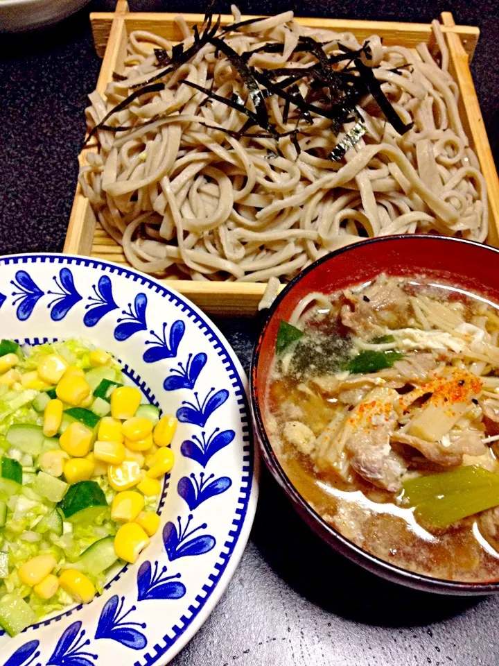 Snapdishの料理写真:年越し蕎麦 鴨汁|ＳＵＺＵＫＩさん