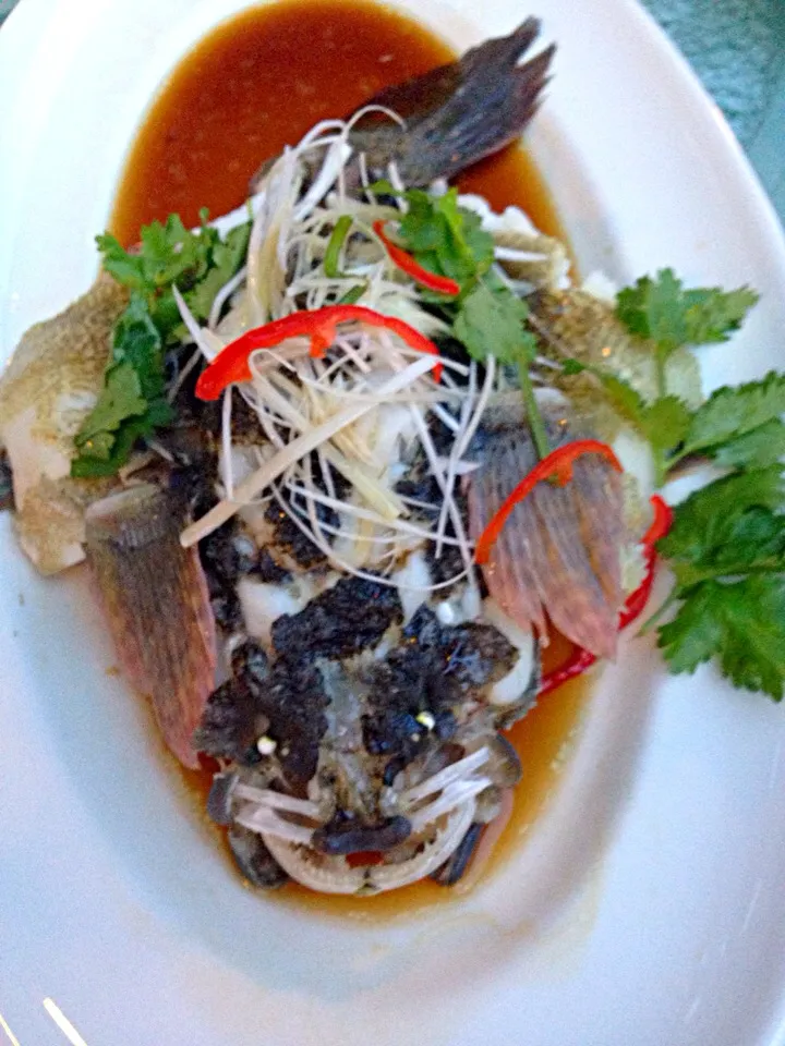 Steam Soon Hock Fish in soya sauce|sgさん