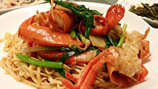 Lobster Ee Fu Noodles|Estella Lahさん