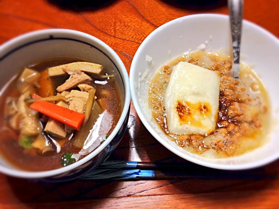 祖母の雑煮と納豆おろし餅|shioriさん