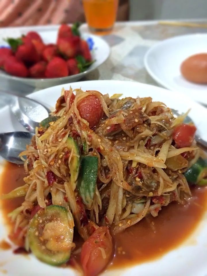 ส้มตำปลาร้าแซบๆ|Tom-Yum-Goong@TH..さん