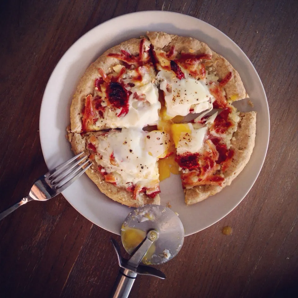 Breakfast pizza|sepidehさん