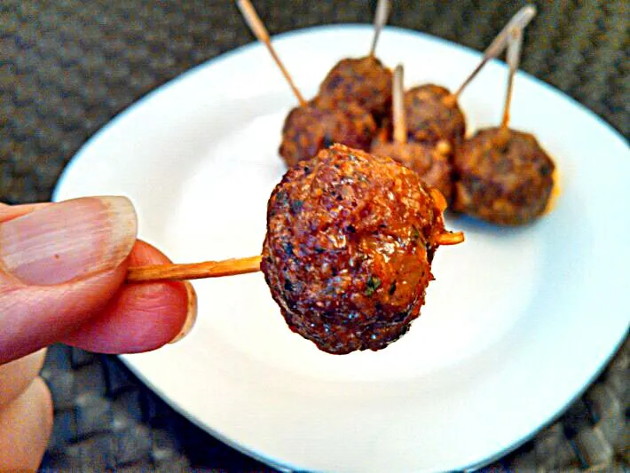 Mini Bacon Meatball|Sashi Steinerさん