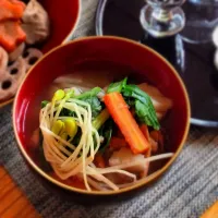 熊本風、お雑煮|かけめぐるさん