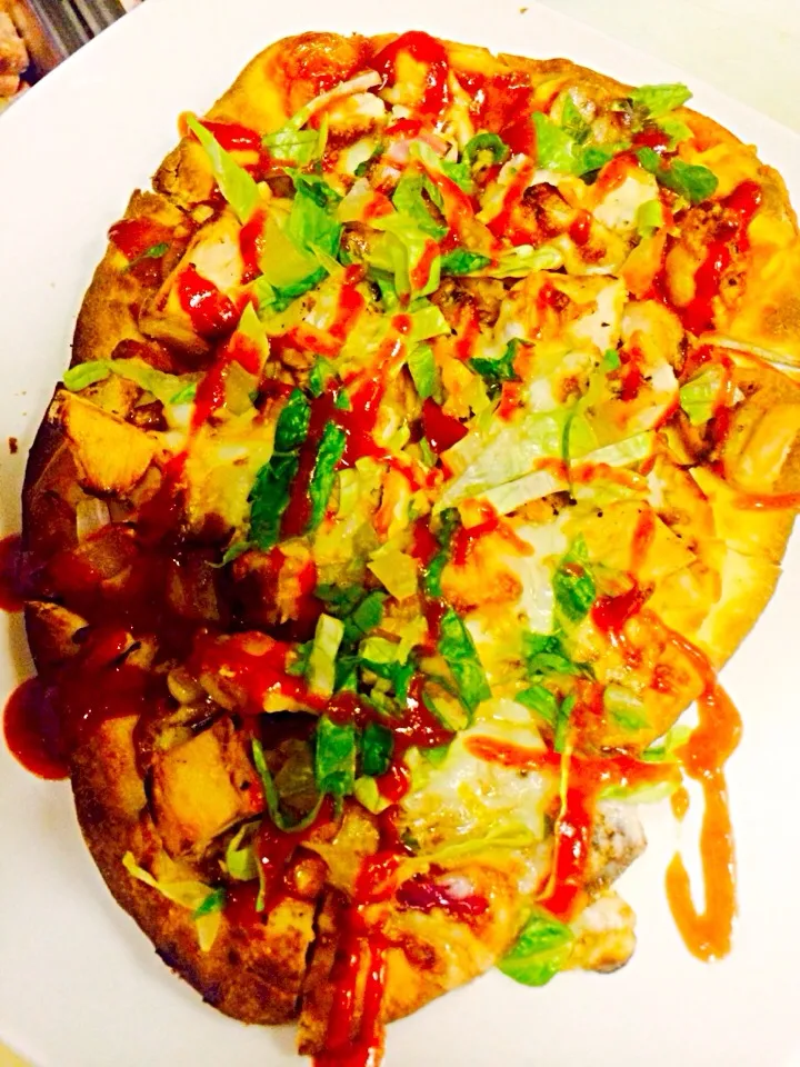 Teriyaki chicken Flatbread|Kirby Gholsonさん