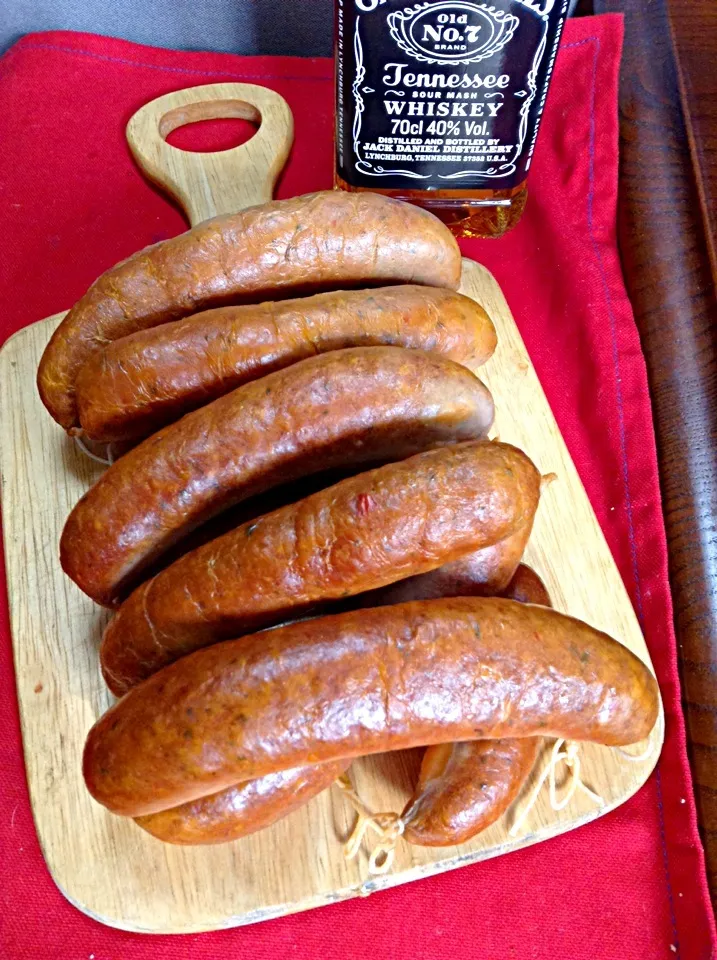 🇪🇸自家製スパニッシュ チョリソ🇪🇸  🇪🇸Smoked Spanish Chorizo🇪🇸  Husband-made.|yorikoさん