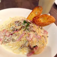 Carbonara Spagetti|EvaLavenderさん