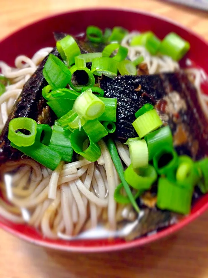 鍋やまもり食べた後の年越しそば   '2013大晦日|kykyさん