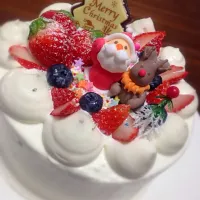 Snapdishの料理写真:クリスマスケーキ(o^^o)|maamさん