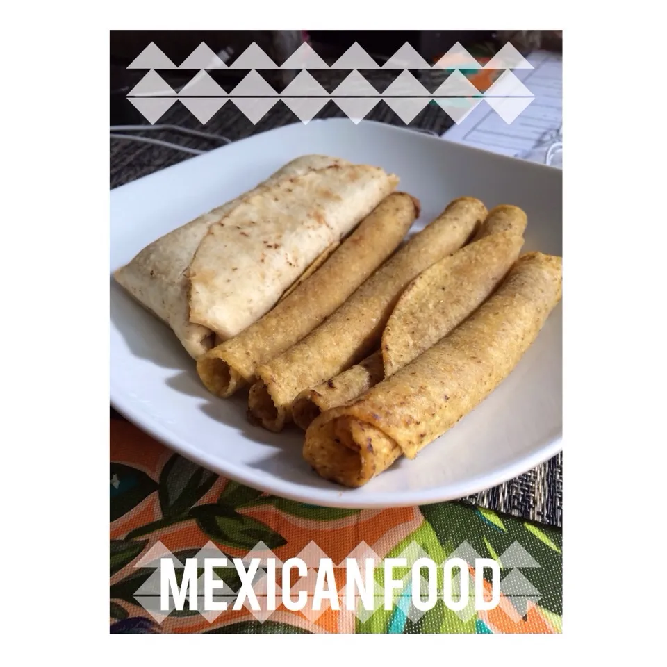 Burrito and taquitos|Irene Hoさん