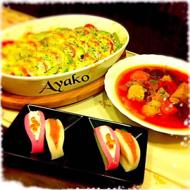 お餅でbatグラタン ボルシチ かまぼこで明太サンドとクリームチーズサンド 亜矢子 Snapdish スナップディッシュ Id Buexja