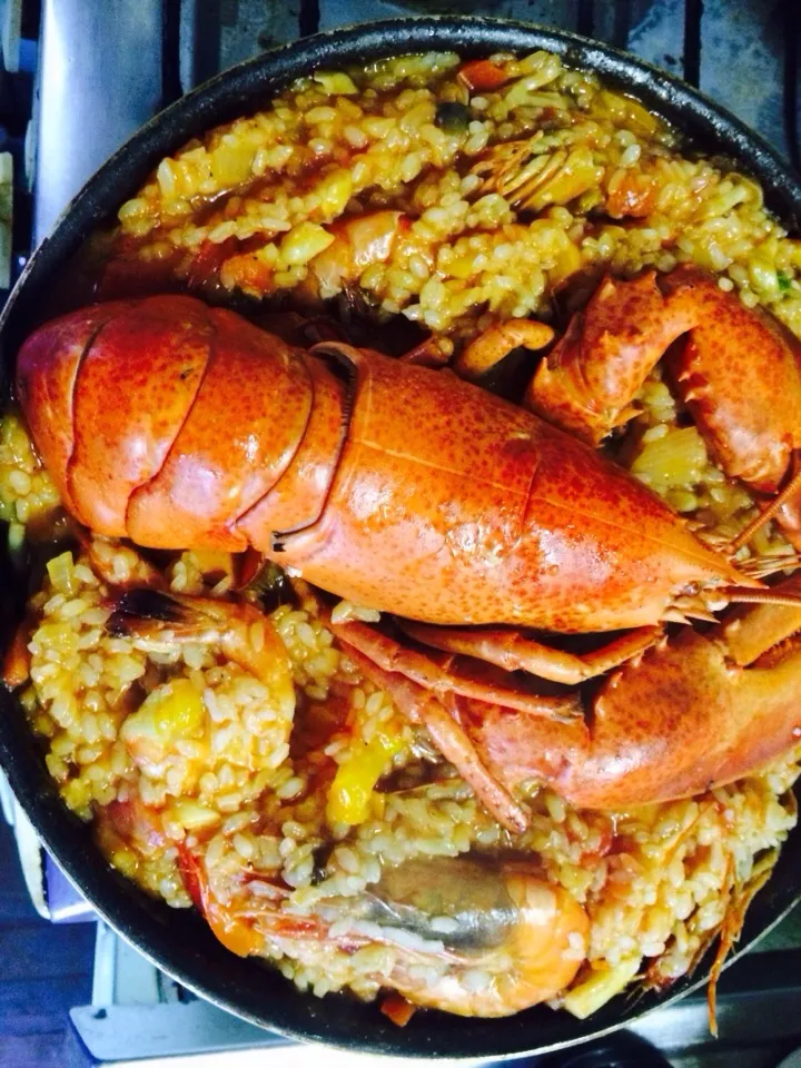 Paella lobster|marivic okumaさん