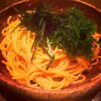 Snapdishの料理写真:たらこうにシソパスタ|ayanoさん