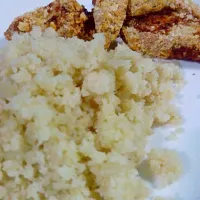 Air Fried Chicken and Cauli Rice #cohen #cohendiet|amy oliverosさん