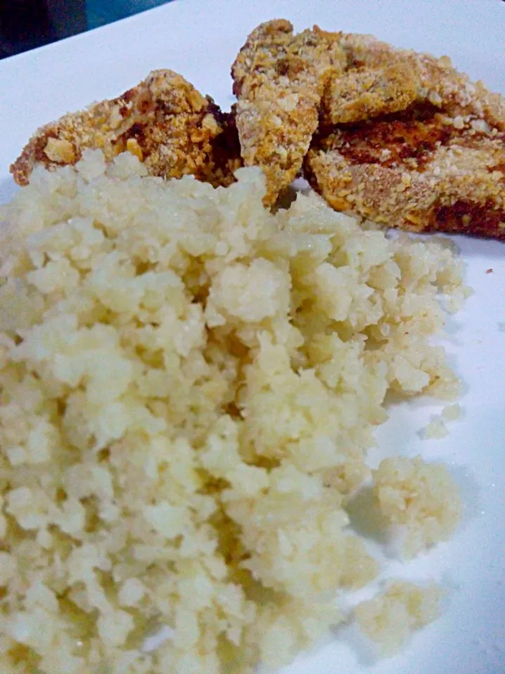 Air Fried Chicken and Cauli Rice #cohen #cohendiet|amy oliverosさん