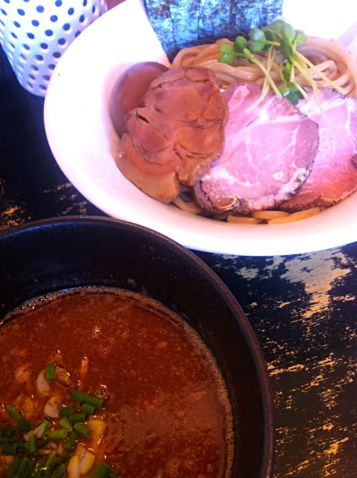 Snapdishの料理写真:特製えびつけ麺@麺処 晨輝（与野本町）|Kazuya Miyukiさん